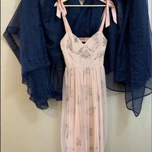 Pink tutu dress size small